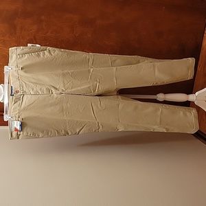 Men's Izod SportFlex Straight Fit Flat Front Khacki Pants - size 40 x 32